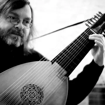 Wolfgang Daiss à l'archiluth (1)