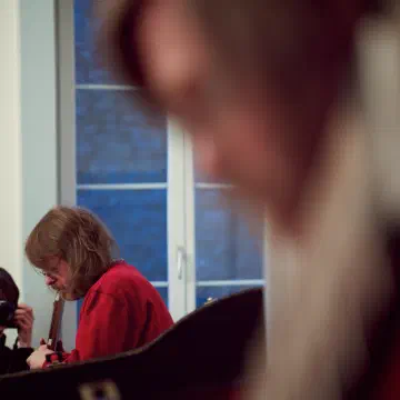 Wolfgang Daiss et Nicolas Meyer en répétition