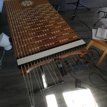 Harpejji - changement de cordes - 3
